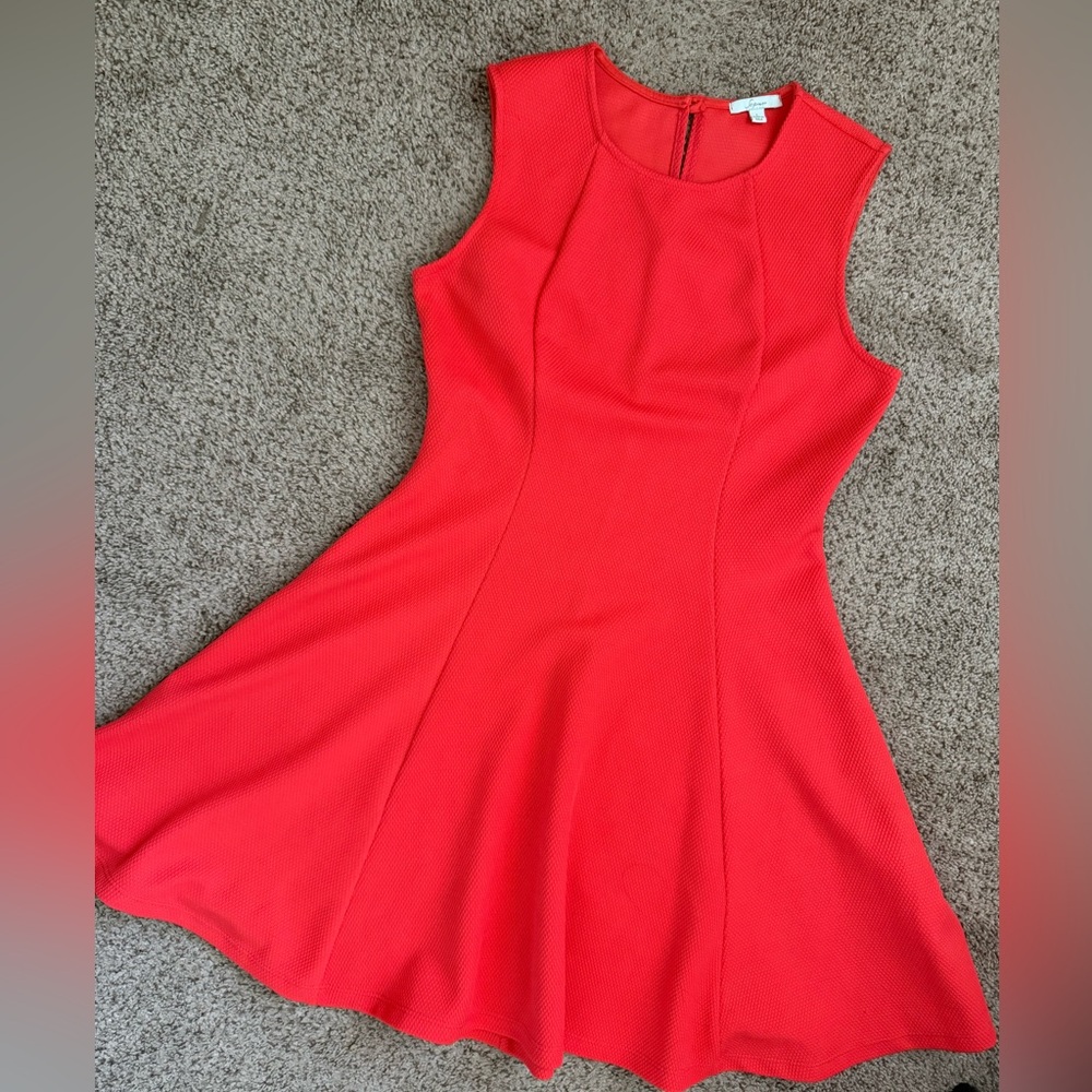 Coral dress